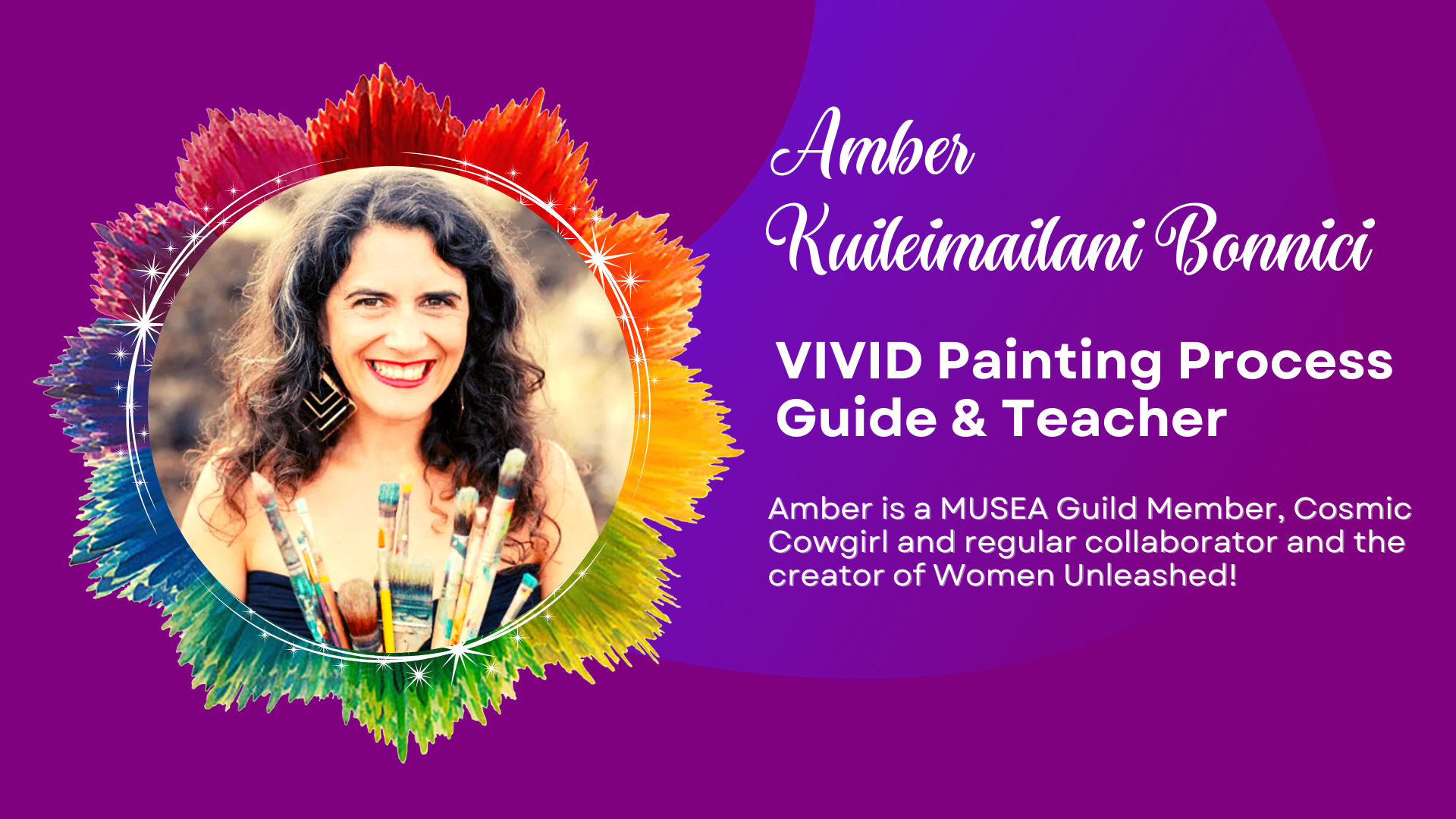 Vivid 2022, Amber Kuileimailani Bonnici, MUSEA, Guild Member, Intentional Creativity