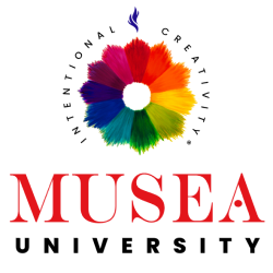 Musea Intentional Creativity logo stacked
